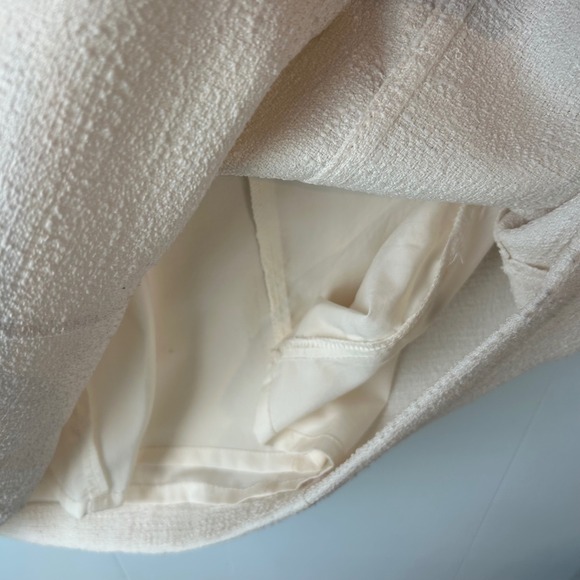 Andrew Marc Pearl Textured V Neck Sheath Dress Short Sleeve Size 14 Read - Picture 14 of 14